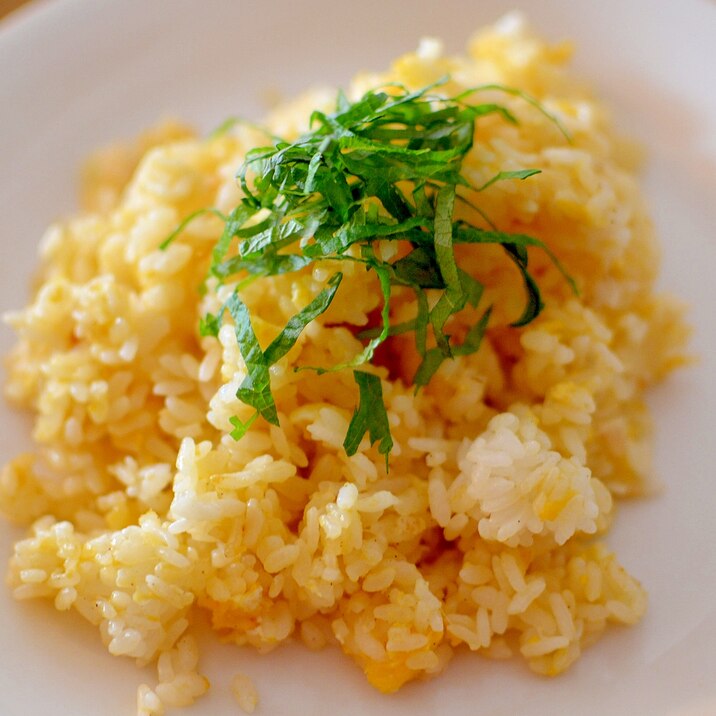 カンタン!卵と大葉のチャーハン